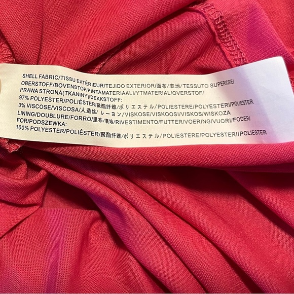 NWT Moon River Women's Pink Halter Neck Cut-Out Midi Dress Size L - Picture 9 of 9